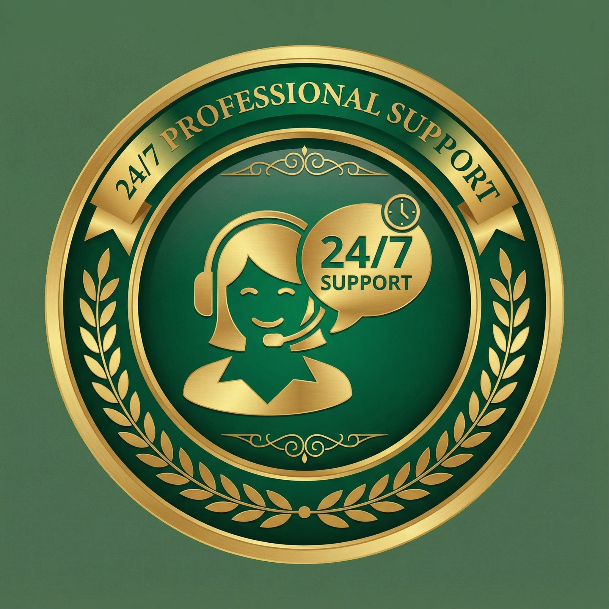 Soporte al cliente 24 horas 7 días disponible